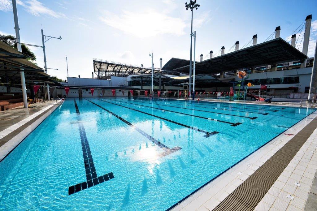 Kids swimming lessons at Choa Chu Kang Swimming Complex
