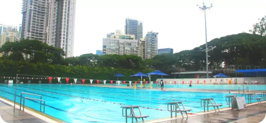 Toa Payoh ActiveSG Public Swimming Complex Deep Pool with swimming lanes