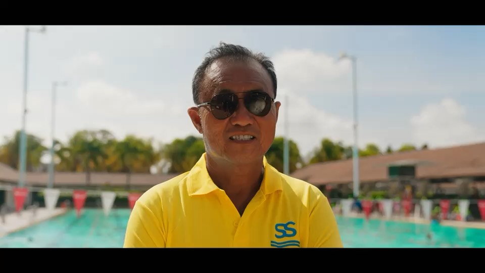 The founder of The Swim Starter
